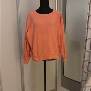 J. Crew Women's Coral Sweatshirt